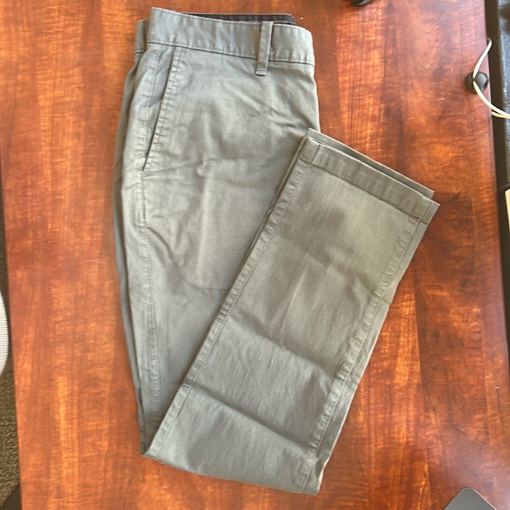 Banana Republic Gray Aiden Pants 30x30